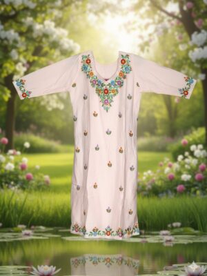 Hand Embroidered Kurti
